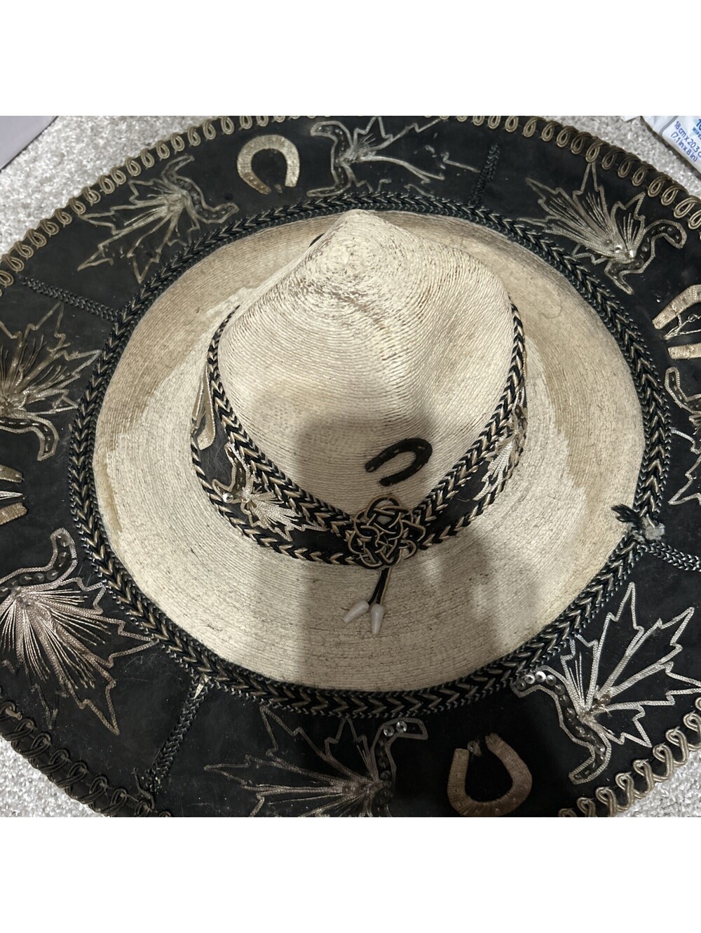 La Perla De Occidente Vintage Sombrero Complete Rare Sombrero